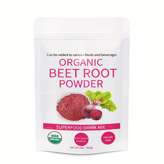 Antioxidant-rich organic beetroot powder