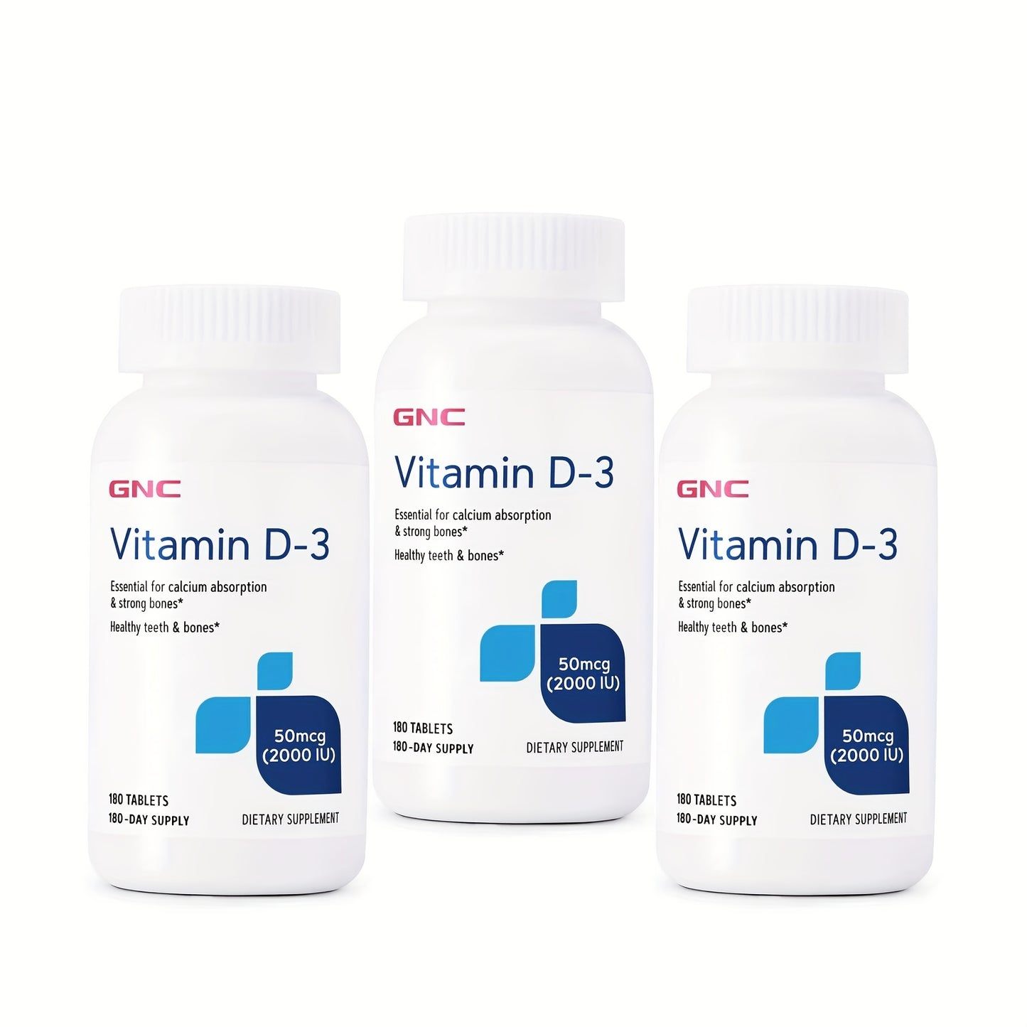 Vitamin D-3 2,000 IU (50 mcg) - 180 tablets