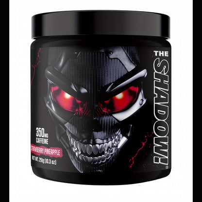 SPORTS The Shadow! 350 mg Hard Core Caffeine - Electric Energy, Mental Focus, Men and Women - 30 Servings