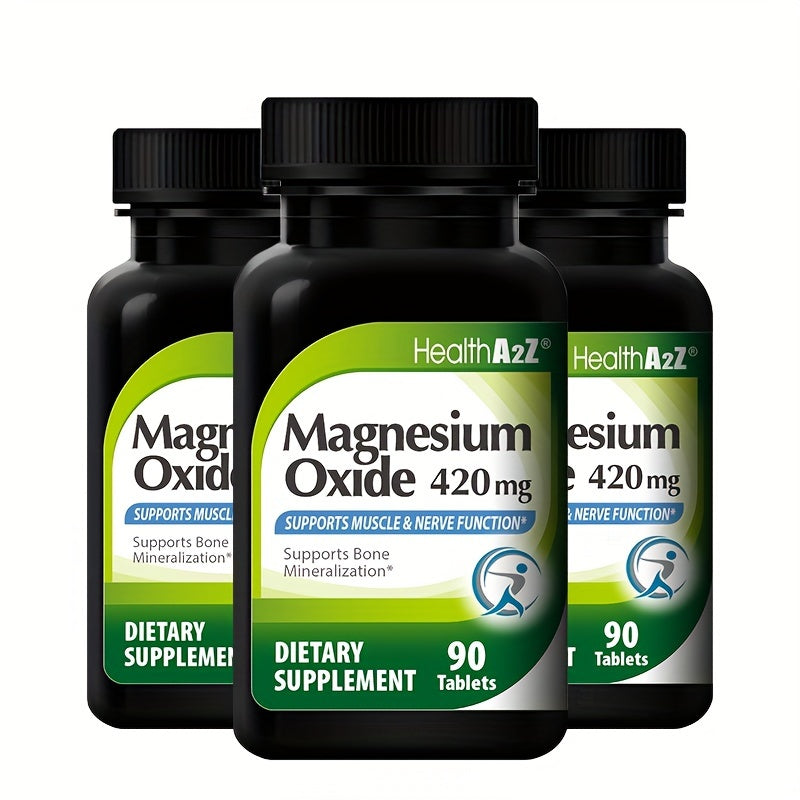 Highly absorbable magnesium oxide - 420 mg, 90 units