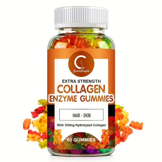 Collagen and Vitamin Biotin Fruit-flavored gummies 60 capsules