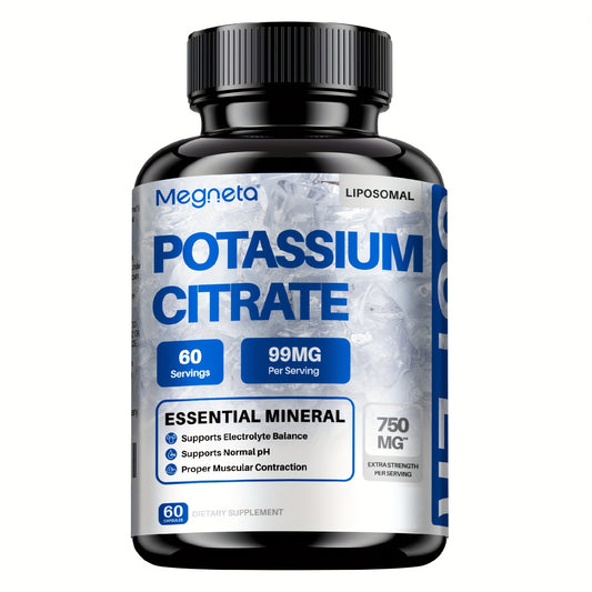 Potassium citrate 60 units