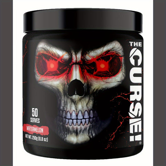 The curse! Powder 50 Servings | for men and women | Caffeine, Beta-Alanine, Creatine and L-Citrulline