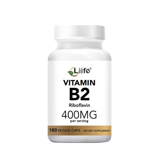 Vitamin B2 (riboflavin) 400 mg 180 capsules