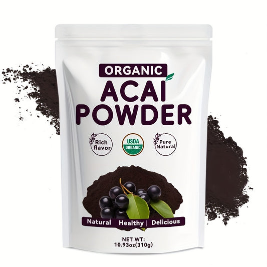 Brazilian Organic Fruit Powder, 10.93 oz (310g), No Added Sugar or Additives