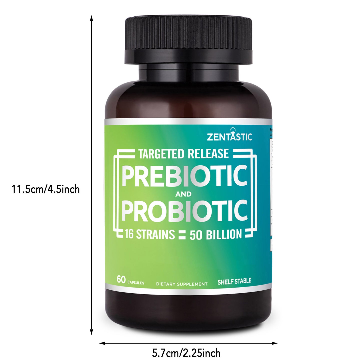 Probiotics 50 billion CFU 16 strains - stable 60 capsules