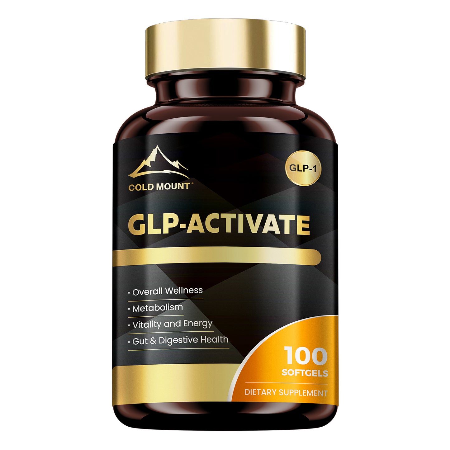 Cold Mount GLP-1 Activation Supplement - 100 Softgels