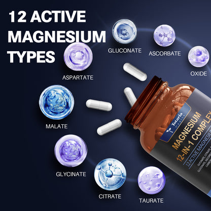 Magnesium 12 in 1 - 120 Capsules