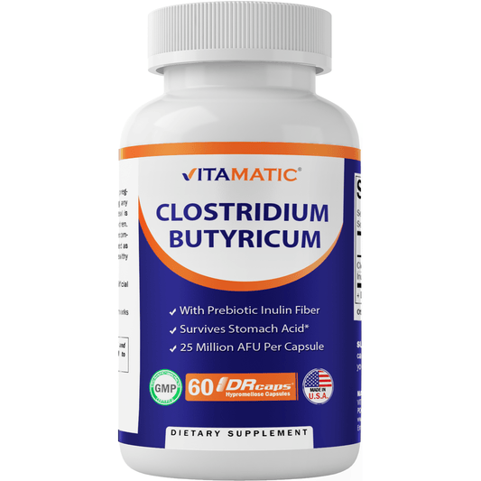 Clostridium butyricum 25 million - Gut health - 60 capsules