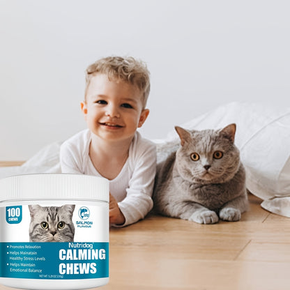 Relax Herbal Calming Support Soft Chews for Cats -100 Soft Chews