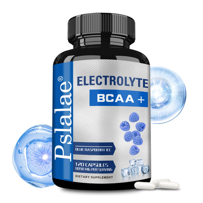 BCAA  Electrolytes with Raspberry L-Valine, L-Isoleucine - 120 Capsules