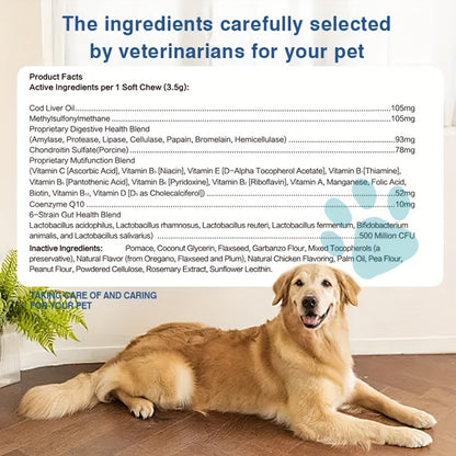 Multifunctional Nutritional Supplements for Dogs |  300g (10.6oz)