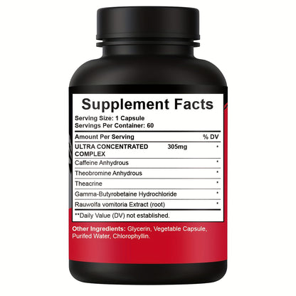 KETO Super Concentrate | Training Support Energy Supplement - 60 Capsules