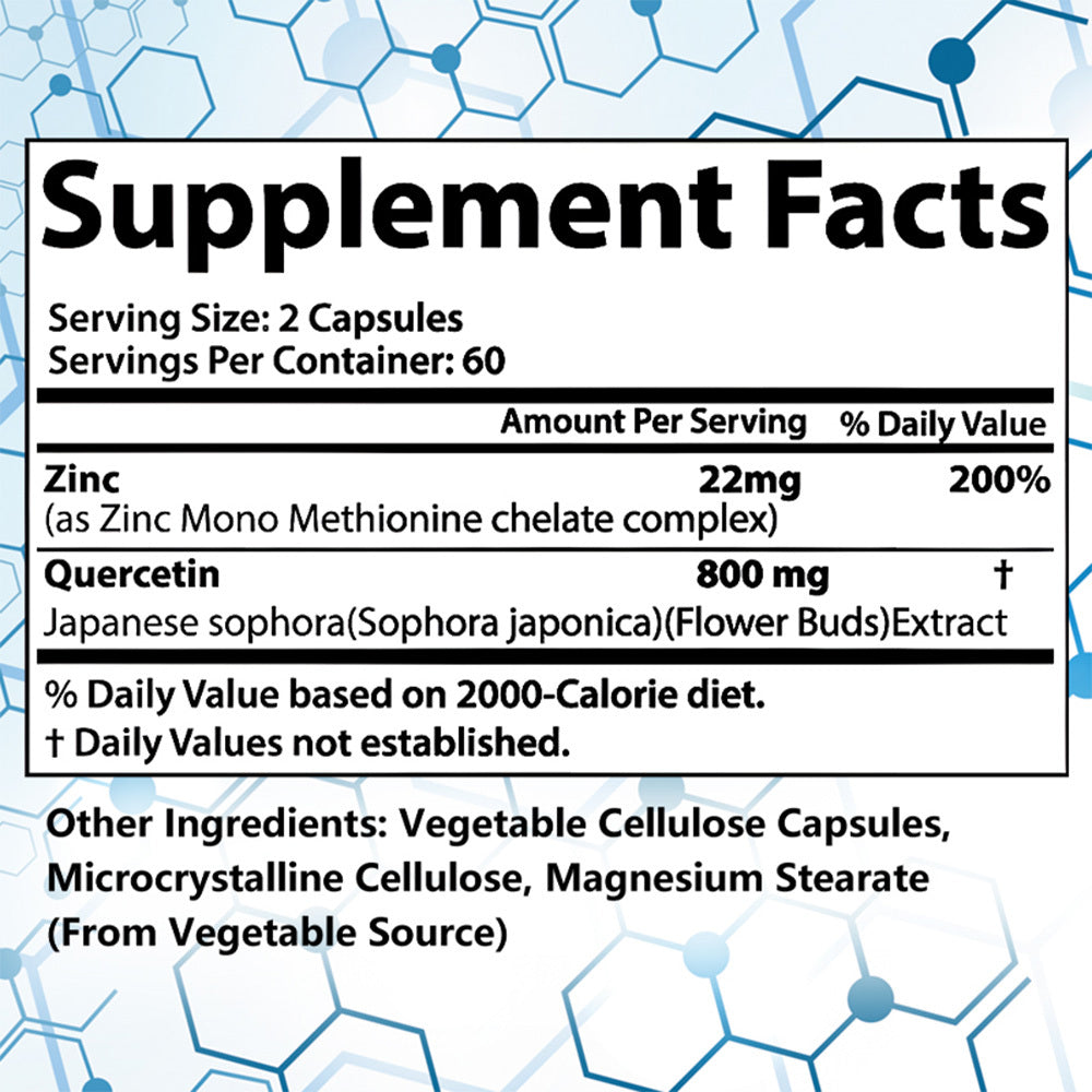 Zinc super absorption capsules - 120 units