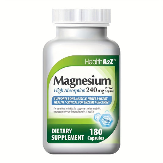 Magnesium Glycinate 420mg - 180 Capsules